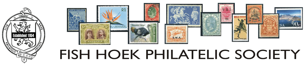 Fish Hoek Philatelic Society header logo